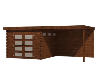  Fonteyn | Tuinhuis Lynn 600x300 HG Bruin 271975-31